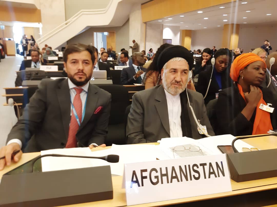 اشتراک وزیر امور مهاجرین در نشست سالانه کمیشنری عالی سازمان ملل متحد در امور پناهندگان به نمایندگی از دولت افغانستان