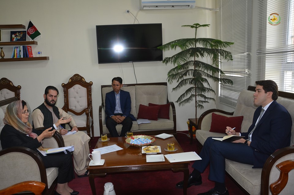 معین امور پناهندگان وزارت امور مهاجرین با معاون سفیر ترکیه ملاقات نمود