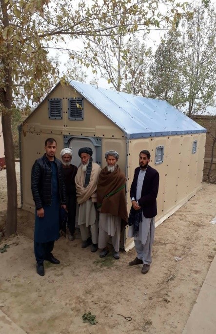 کندز کې ۶۱ شلټرونه  ګټې اخيستنې ته وسپارل شو