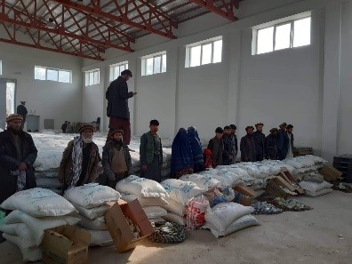 برای بیش از 200 فامیل دربدخشان  مواد غذایی توزیع شد