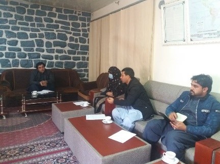 جلسه پاسخ دهی بیجاشده گان در خوست دایر شد