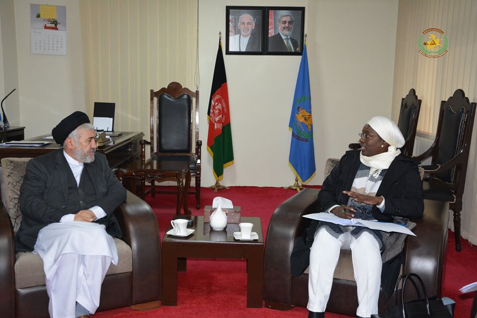 مقامات وزارت امور مهاجرین و کمیشنری عالی سازمان ملل متحد در رابطه به همکاری های مشترک دو اداره صحبت کردند