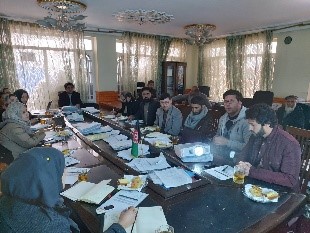 جلسه شبکه سازی پروژه اشخاص دارای نیازمندیهای خاص در ریاست مهاجرین کابل برگزار شد