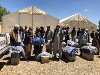 سنگ تهداب یک باب مسجد روز یک شنبه (12 سرطان) در شهرک مهاجرین امیر شنسب غوری گذاشته شد